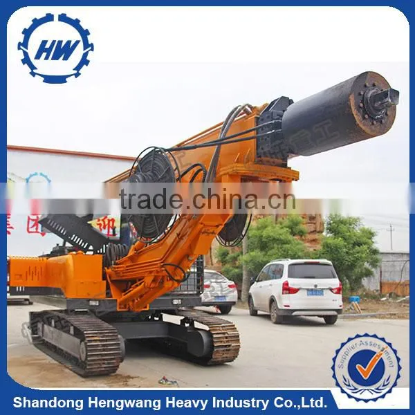 22m Depth Crawler Wheels Rotary Drilling Rig With Cab photo-4