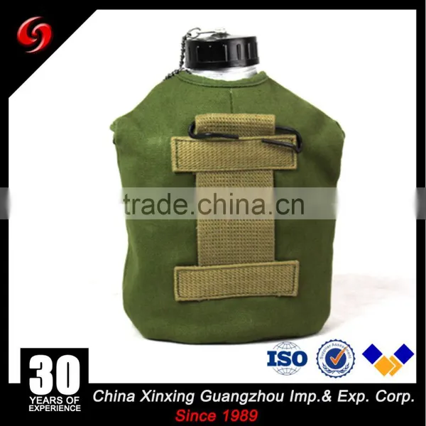Portable 1L Military Army Aluminum Water Bottle Canteen With Storage Bag and Aluminum Mess Tin photo-3