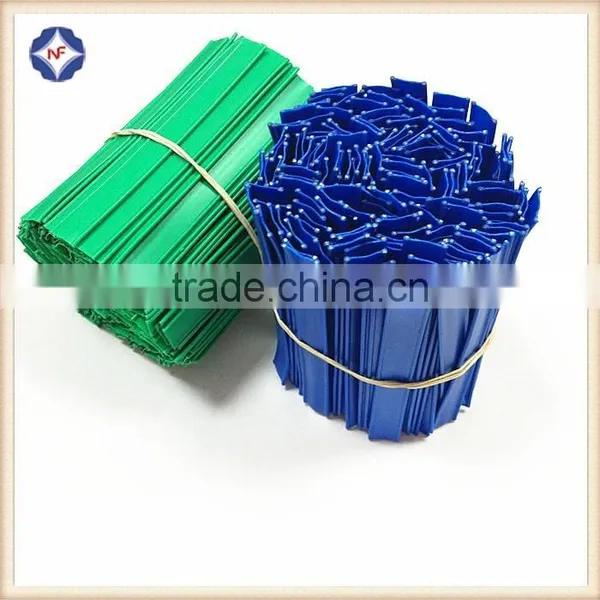 PP Plastic Coated Double Core Twist Tie Wire for Bread Bag Clip photo-4