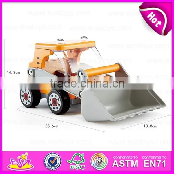 Продается модный маленький деревянный экскаватор для детей W04A144-S photo-4