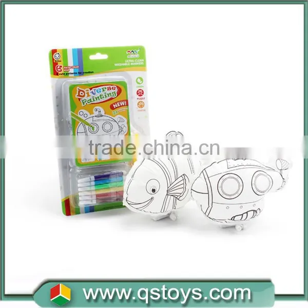 China Most Popular Products DIY Inflatable Clownfish and Plane Toys for Kids photo-6