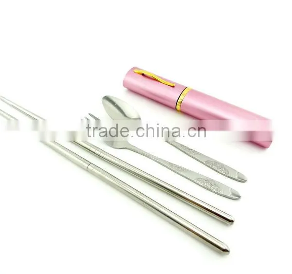 Cute Stainless Steel Pen Style Tableware,Dinnerware Sets