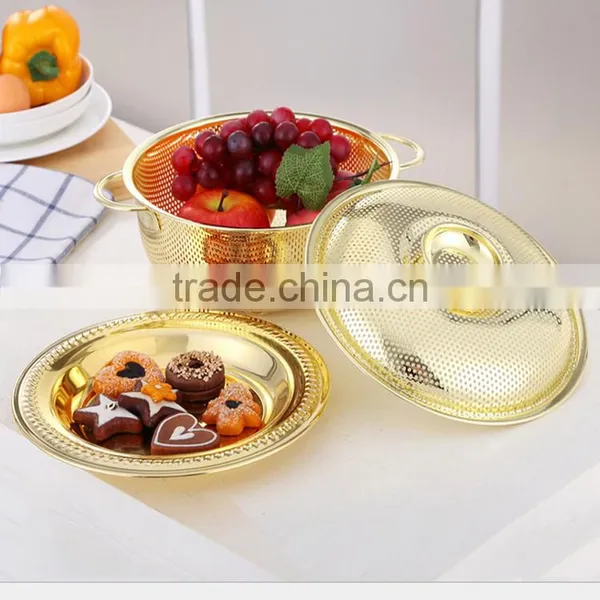 Promotion Heavy Duty Handles and Self-draining Solid Base Professional Strainer photo-4