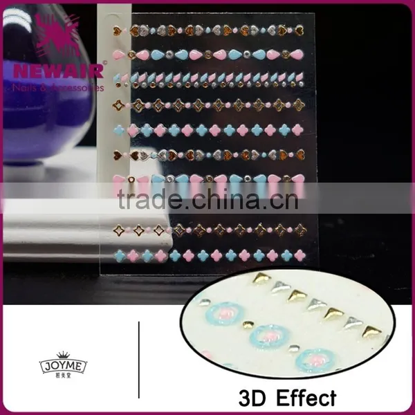New Air 3D Nail Sticker Nail Art Decoration Sticker photo-5