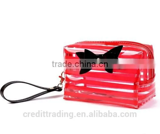Trendy Women Candy Color Cosmetic Bag photo-3