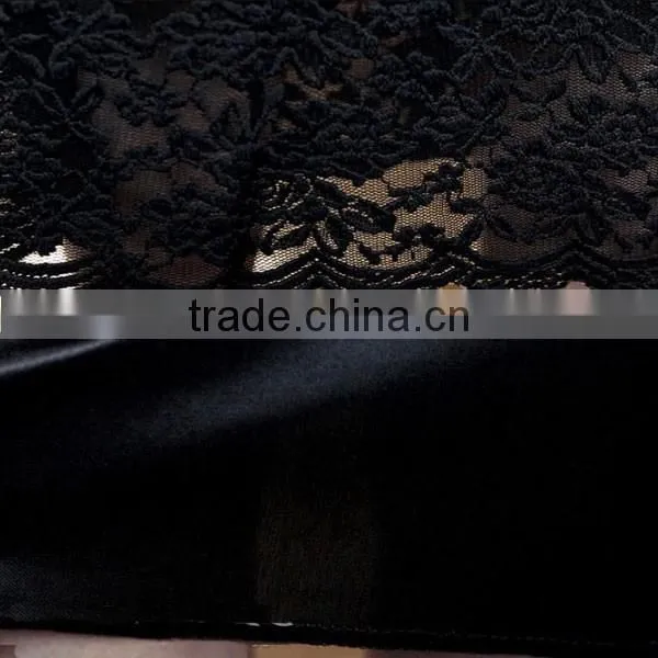 New Arrival Ladies/Women's Fashion Slim Fit Long Black Lace Skirt photo-3