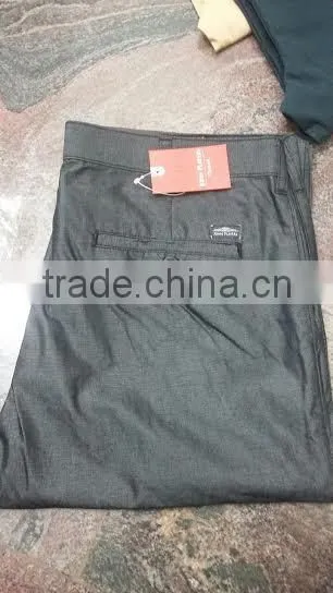 Cotton Stretched Skinny Mens Khaki Pant and Trouser photo-4