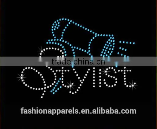 Uniflying Latest Fashion Comb Scissors Dryer Hairdresser Iron on Rhinestone Sheets photo-5