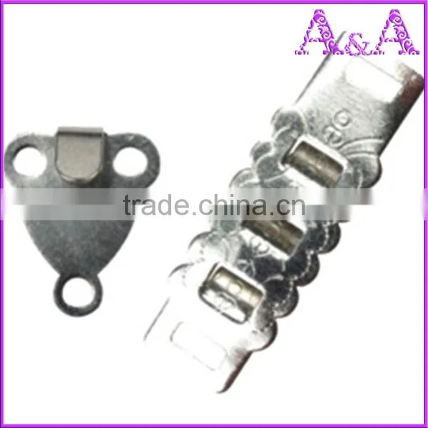 H65 Quality Brass Metal Trouser Hook and Eye photo-4