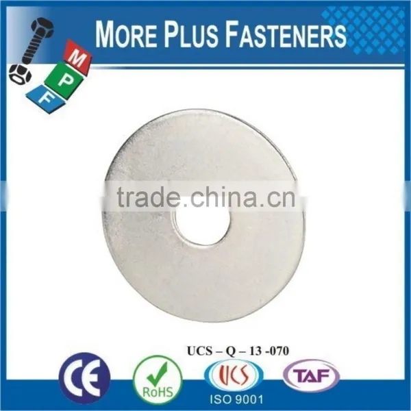 Made in Taiwan Fender Washer Zinc Plated Silicon Bronze Stainless Steel Thick photo-2