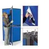 Folding Y Shape Panel System Display
