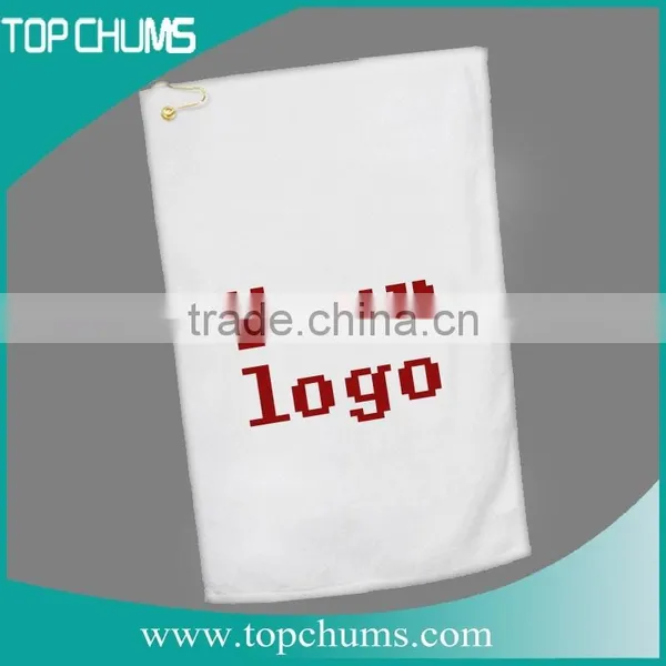 Terry Velour Printed Brand New Custom Golf Towels,pocket Golf Towels,custom Football Towels photo-2