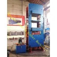 Through the China Quality Certification Plate Rubber Vulcanizing Machine