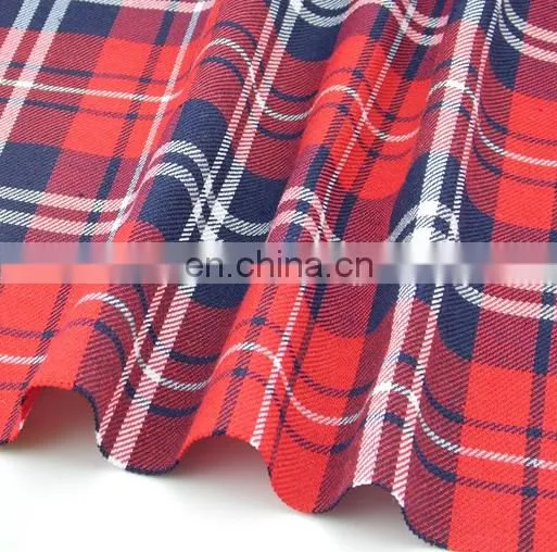 New Fashion TR Worsted Woven Fabric in Check for School Uniforms photo-6