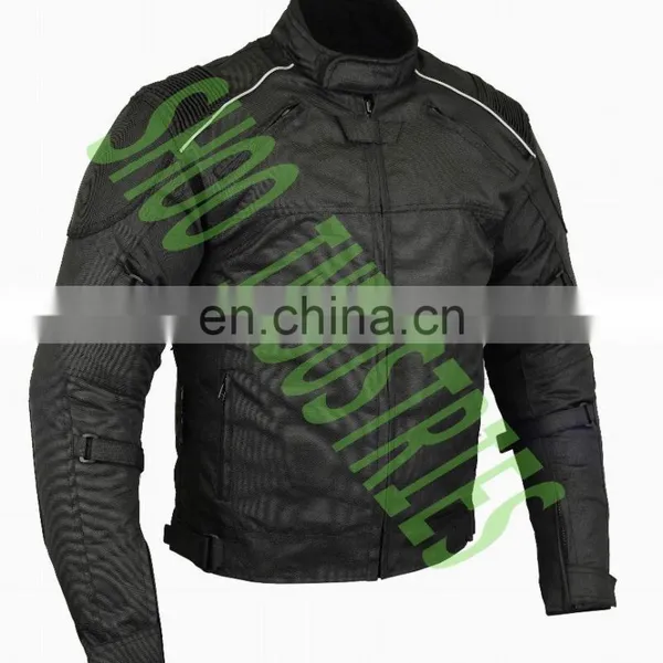 Custom Motorcycle Racing Jacket /Long Textile Motorbike Jackets Cordura