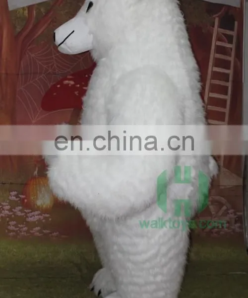 New Arrival!!HI CE Inflatable Panda Polar Mascot Costume for Adult Size,inflatable Bear Mascot Costume for Event photo-3