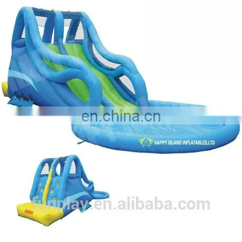 HI Used Inflatable Water Slide With Pool for Sale for Kids photo-3