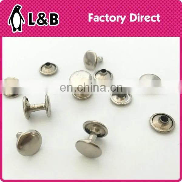 Double Cap Single Cap Cheap Metal Jeans Rivet for Shoes Bag Clothing photo-3