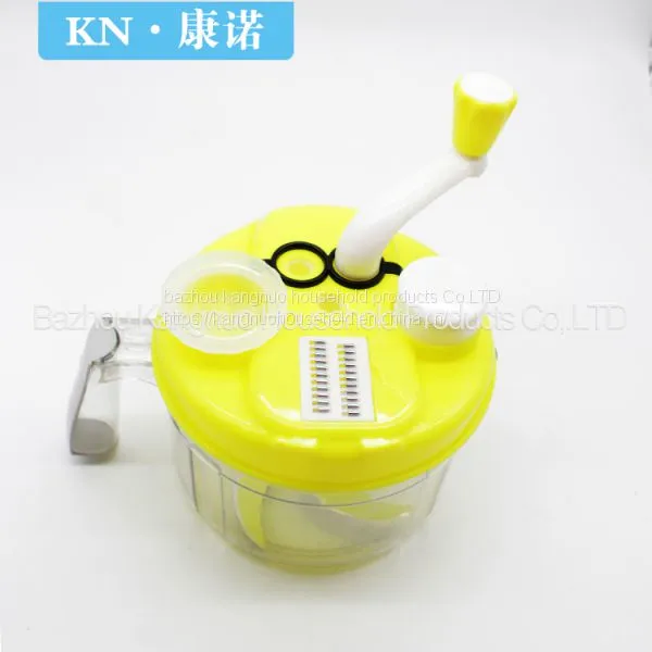 Cheap Mini Magic Hand Hold Meat Slicer Grinder Tomato Vegetable Chopper Blade photo-5