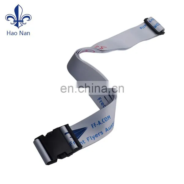Cheap Promotion Custom Elastic Luggage Strap With Metal Buckle photo-5