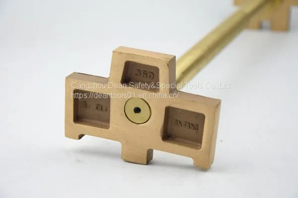 DRUM OPENER ,PLUG BUNG WRENCH BERYLLIUM BRONZE NON SPARKING photo-3