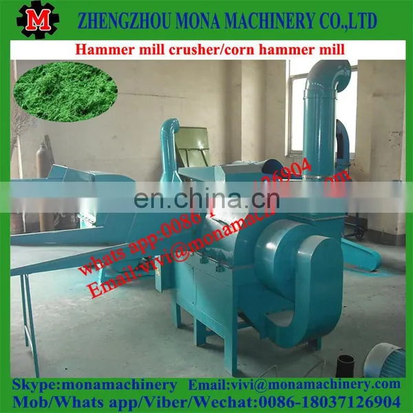 Mini Gasoline and Electric Wood Crusher Rice Stalk Wheat Straw Hammer Mill photo-6