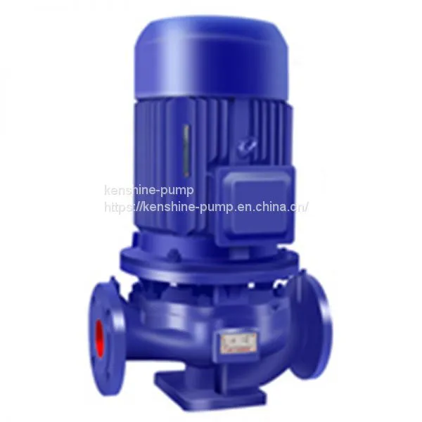 GWP Stainless Steel Vertical Pipeline Sewage Pump photo-3