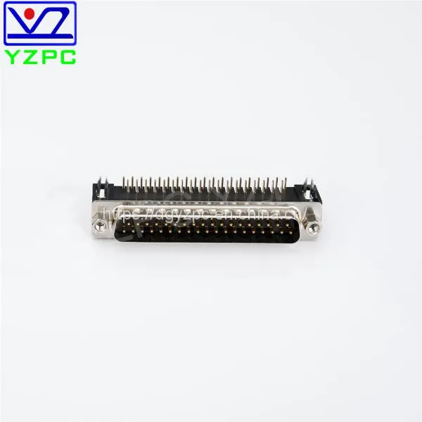D-SUB D Connector Double Row DR37 Right Angle Male Fock Lock photo-4