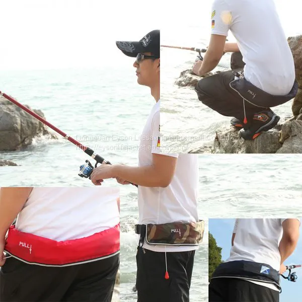 Eyson Auto PFD Waist Flotation Belt Lifejacket For Fishing photo-5