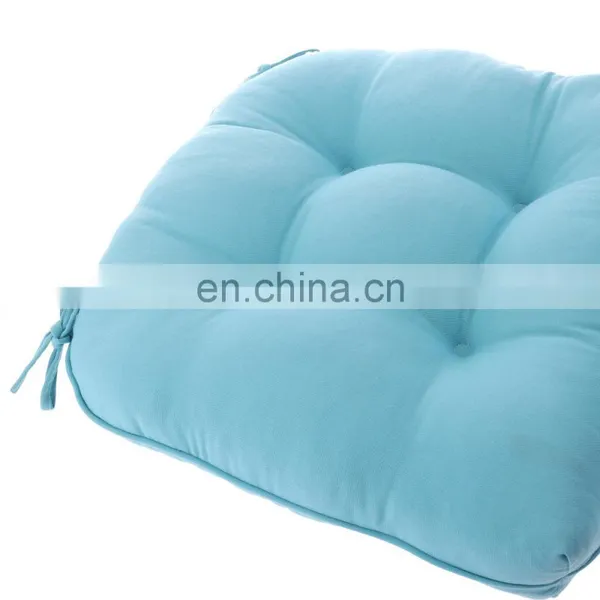 Recycled Qualified Grade and Spring/Autumn Season Decor Indoor Light Blue Tufted Dining Chairs Cushion photo-4