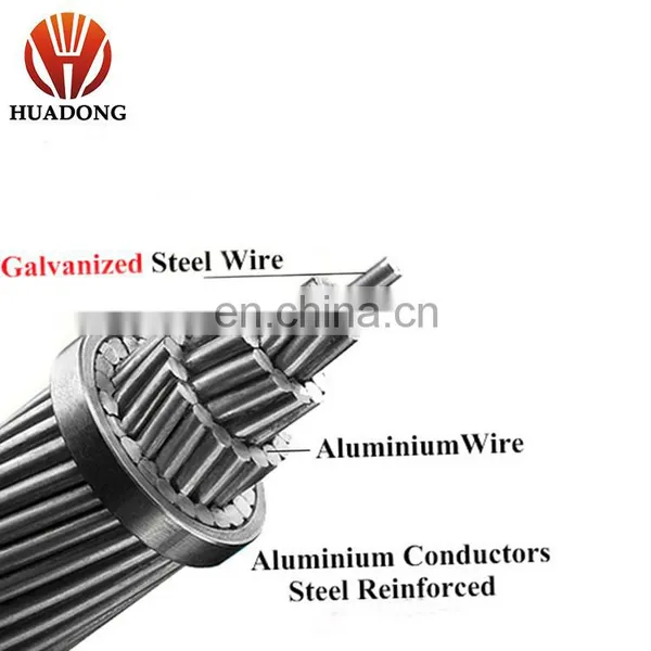 Overhead Conductor 100mm2 ACSR, AAC, AAAC, ACSS/TW, AACSR, ACAR, OPGW 1350 Hard Drawn photo-2