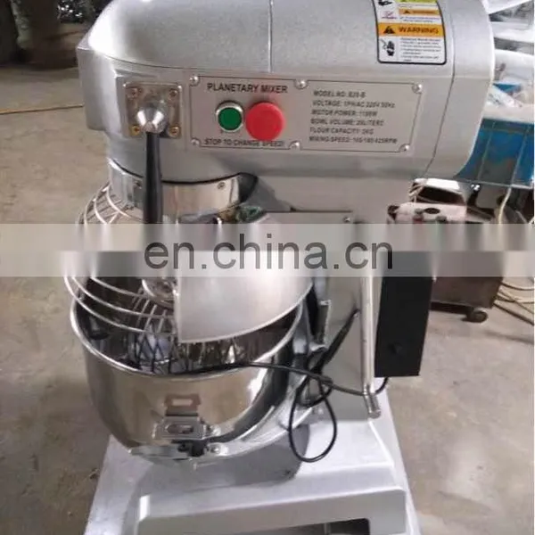 Best Selling Commercial 20L Electric Stainless Steel Planetary Mixer Price photo-5