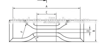 ISO 037 Dumbbell Cutter for Rubber Tensile Shear Test photo-6