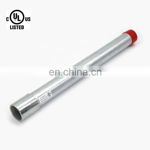 Rigid Galvanized 2 Inch Steel Pipe Erw Process With Excellent ID Smoothness photo-2