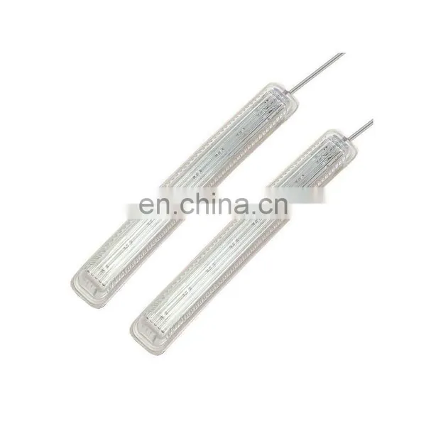 2 Pcs Indicator Lamp Dc 12V Yellow Soft 8 Smd Led Car Led Fog Light Cold Light Source Amber Auto Rearview Mirror Turn Signal photo-2