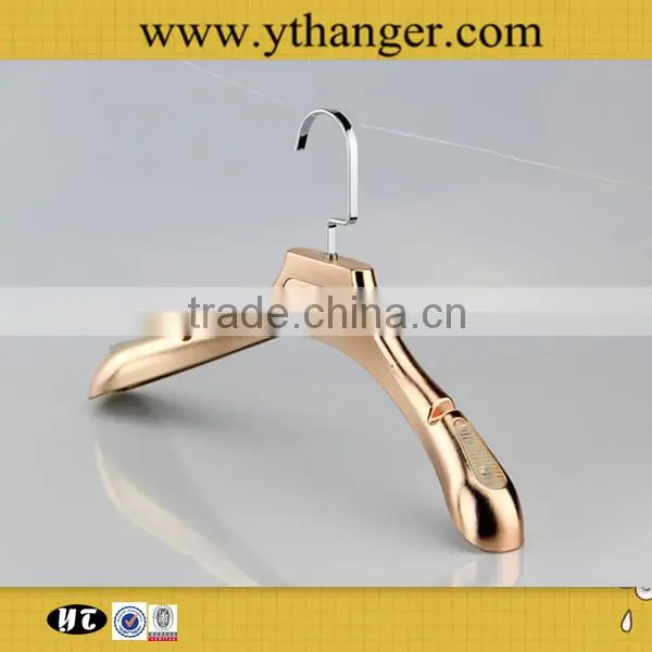 Shiny Plastic Hanger Electronic Plated Hanger Supplier's Choice