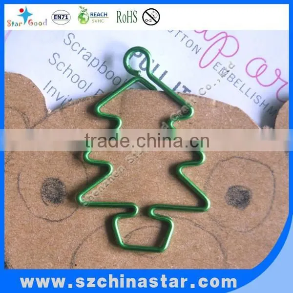 Many Kinds and Colors Available Green Tree Book Clips photo-3