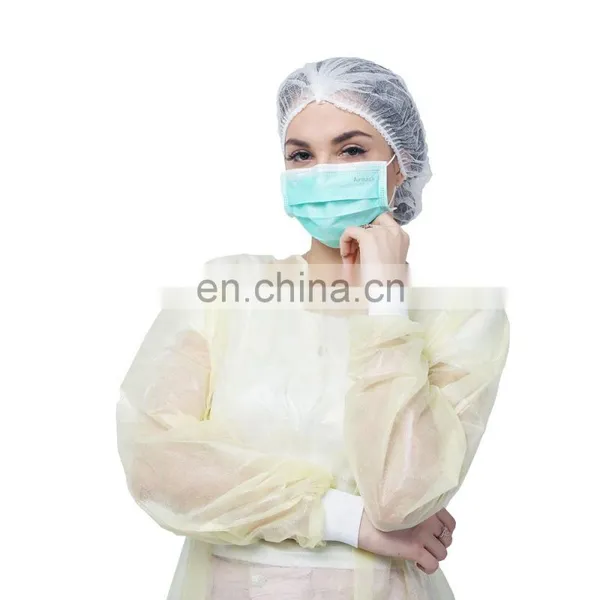 Morntrip Non Woven Polypropylene Protection Waterproof Disposable Isolation Gown photo-2