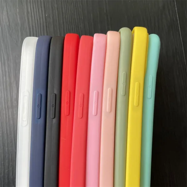 Fine Hole Frosted Custom Logo Waterproof Phone Case Back Cover Package TPU Silicone For Iphone 6 7 8 Plus X Xr 11 12 13 14 Pro M photo-4