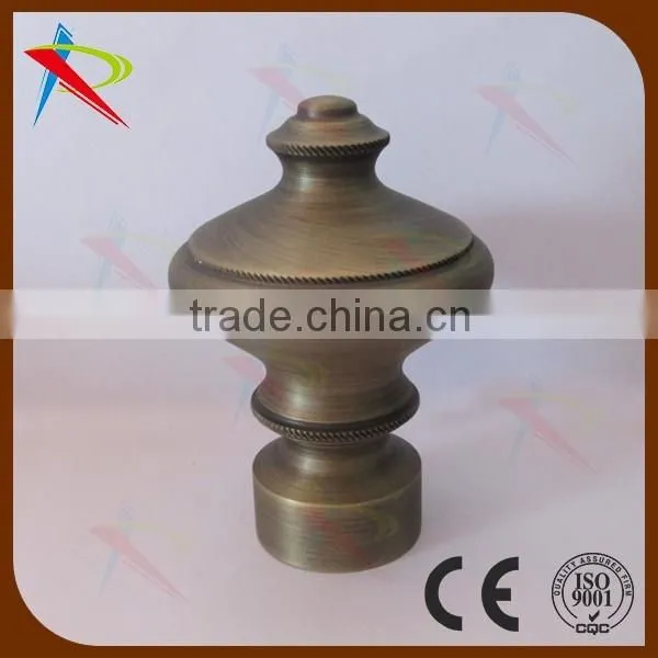 Wrought Iron Finial Curtain Rod for Interior Decorative photo-2