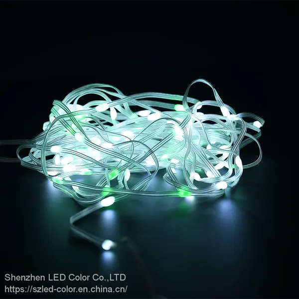 Decorative RGBIC Digital LED String Light USB IP65 Waterproof Led String Light App Control for Christmas home