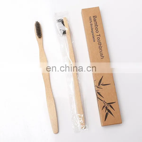 Free Ex-factory Price Biodegradable Bamboo Toothbrush With Logo photo-5