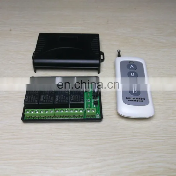 12V Learning Type Four-way Remote Control Switch photo-5