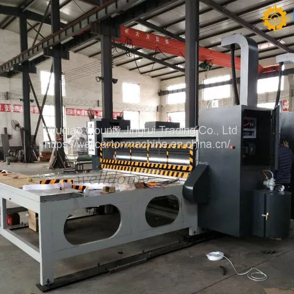 Corrugated cardboard flexo printing die cutting slotting machine photo-4