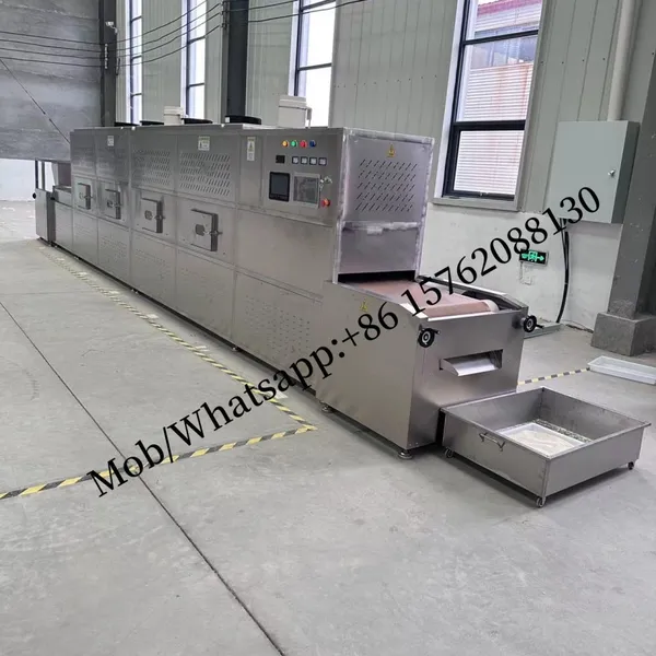 Industrial Microwave Oven, Tunnel Microwave Food Drying Sterilization Machine