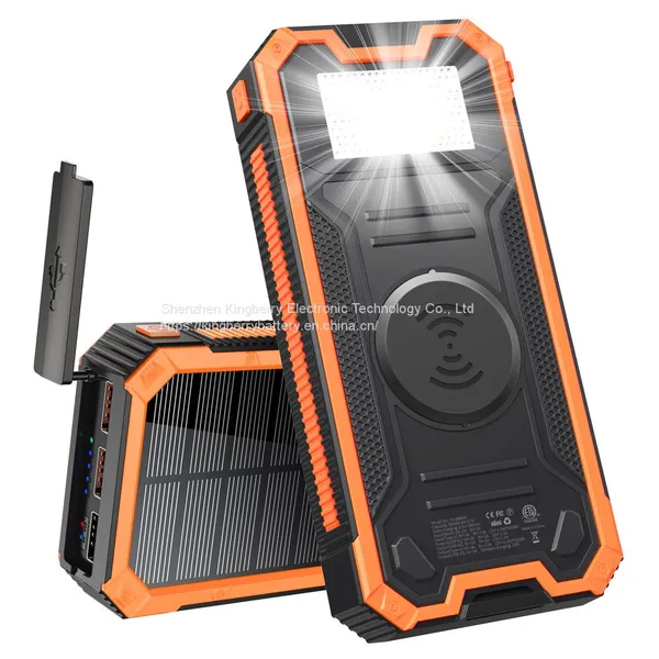 Hot-selling Waterproof Solar Mobile Power PD Fast Charge 30000 MA Mountain Lighting Wireless Power Bank photo-4