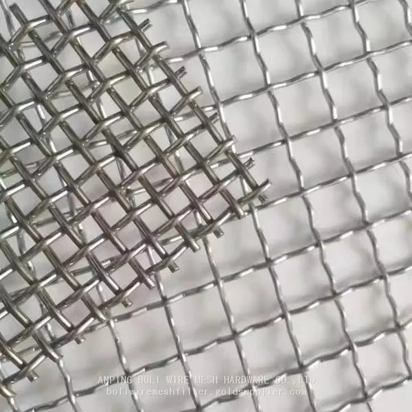 Stainless Steel Crimped Wire Mesh Screen, 316 Construction Steel Mesh Screen Using Crimped Wire Mesh Screen/ ss 304 Ss316 Crimp Wire Mesh photo-3