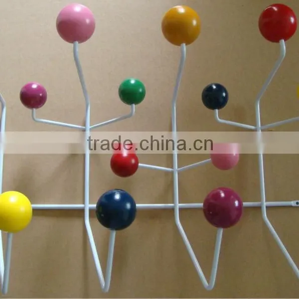 Bathroom iron ball decorate towel hang it all
