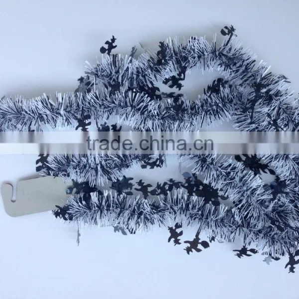 Pumpkin Style Metallic Foil PVC Halloween Tinsel For Decoration photo-6