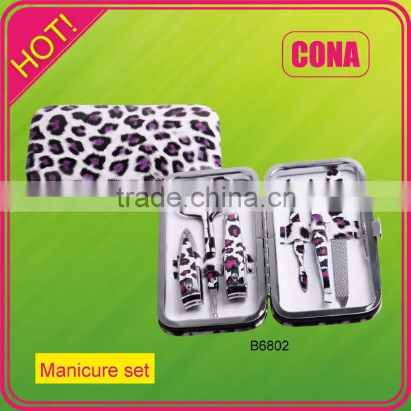 Professional Fashion Glitter Manicure Set With Pouch photo-4